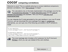 Tablet Screenshot of comparingcorrelations.org